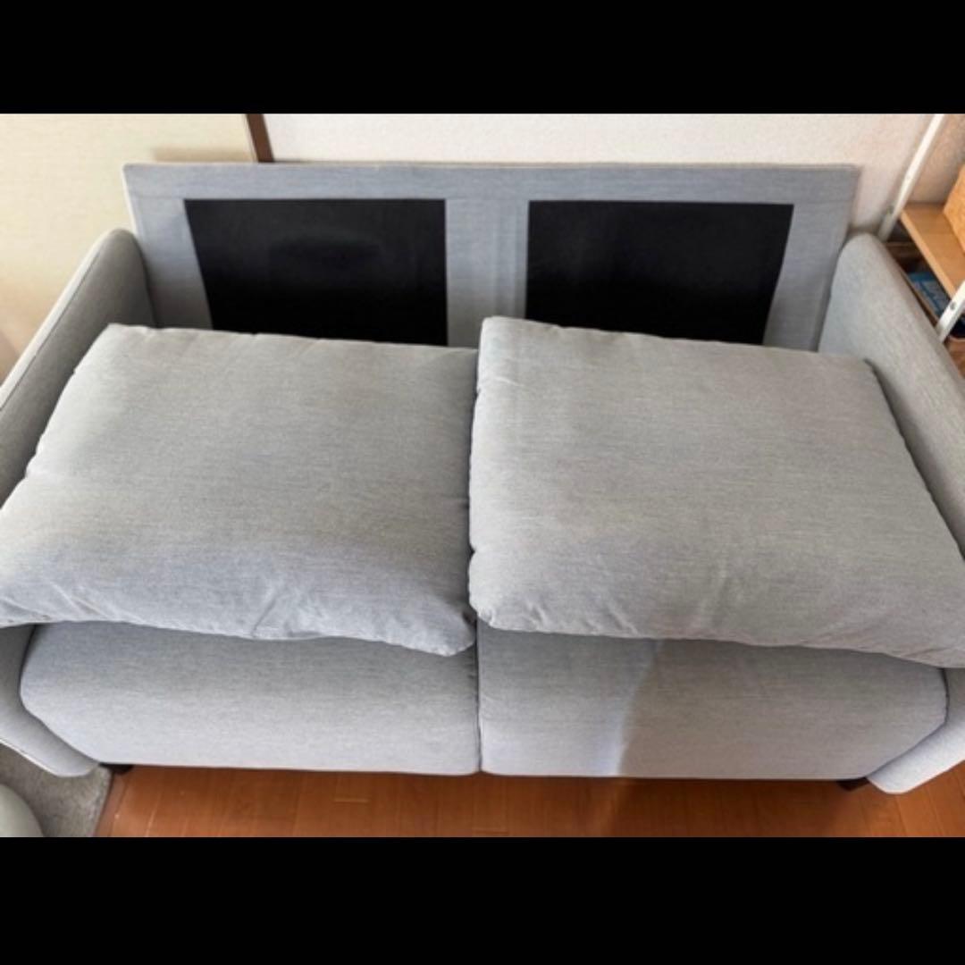 美品！ IKEA アンゲルスビー　ソファー　ライトグレー