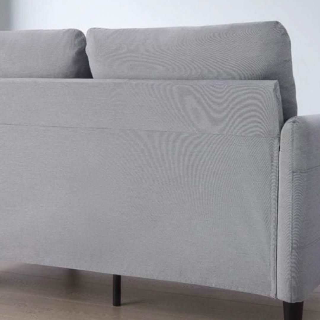 美品！ IKEA アンゲルスビー　ソファー　ライトグレー