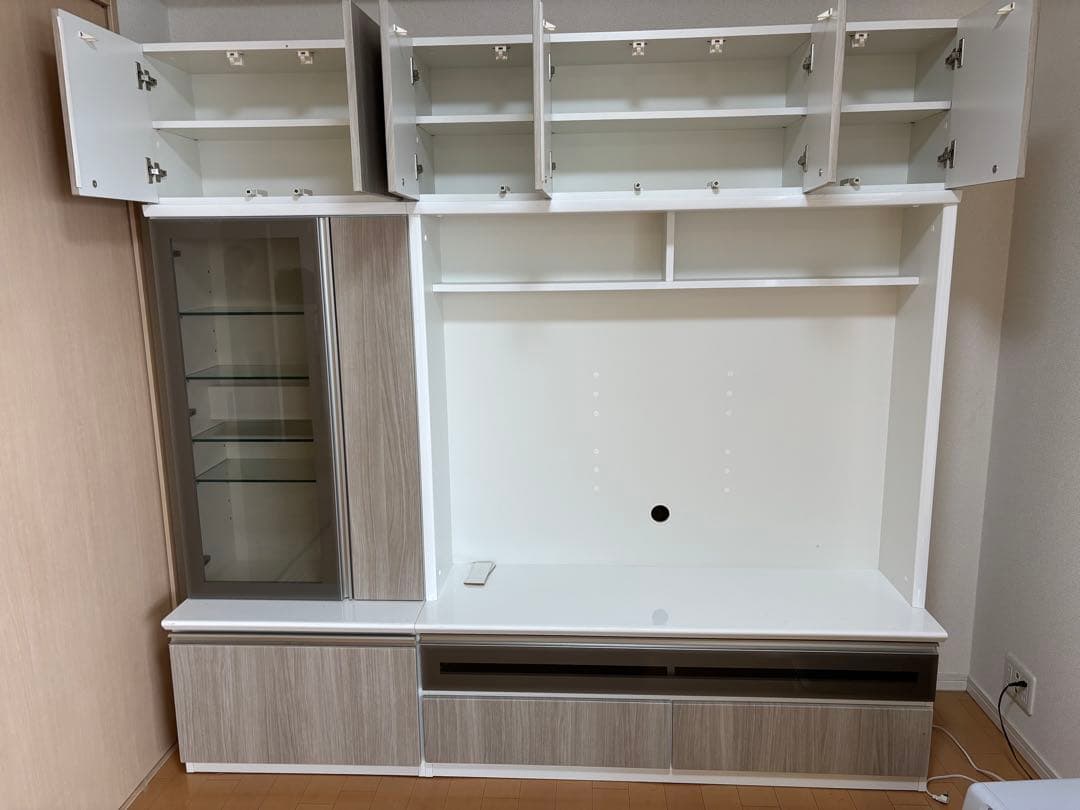 壁面収納　テレビボード