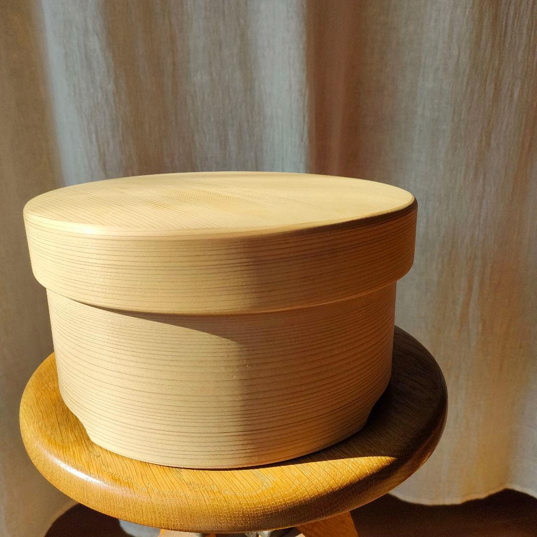 栗久　おひつ　5合　脚付き
