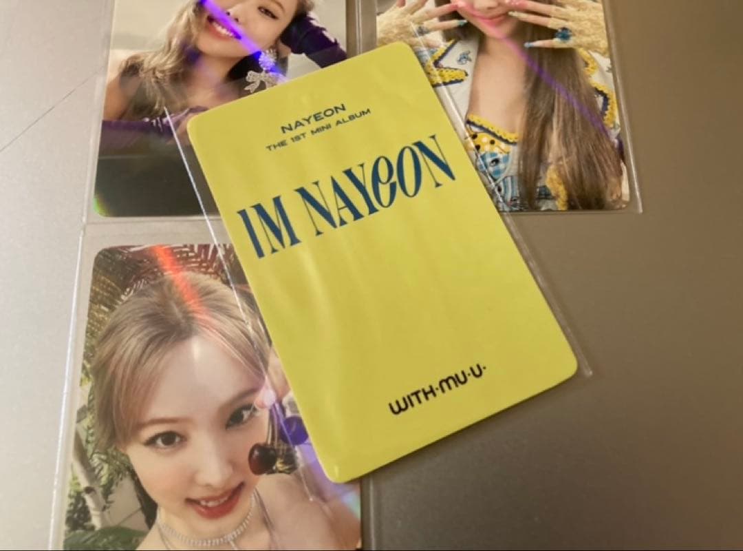 IM NAYEON ナヨン アルバム withmuu 特典 トレカ 4枚