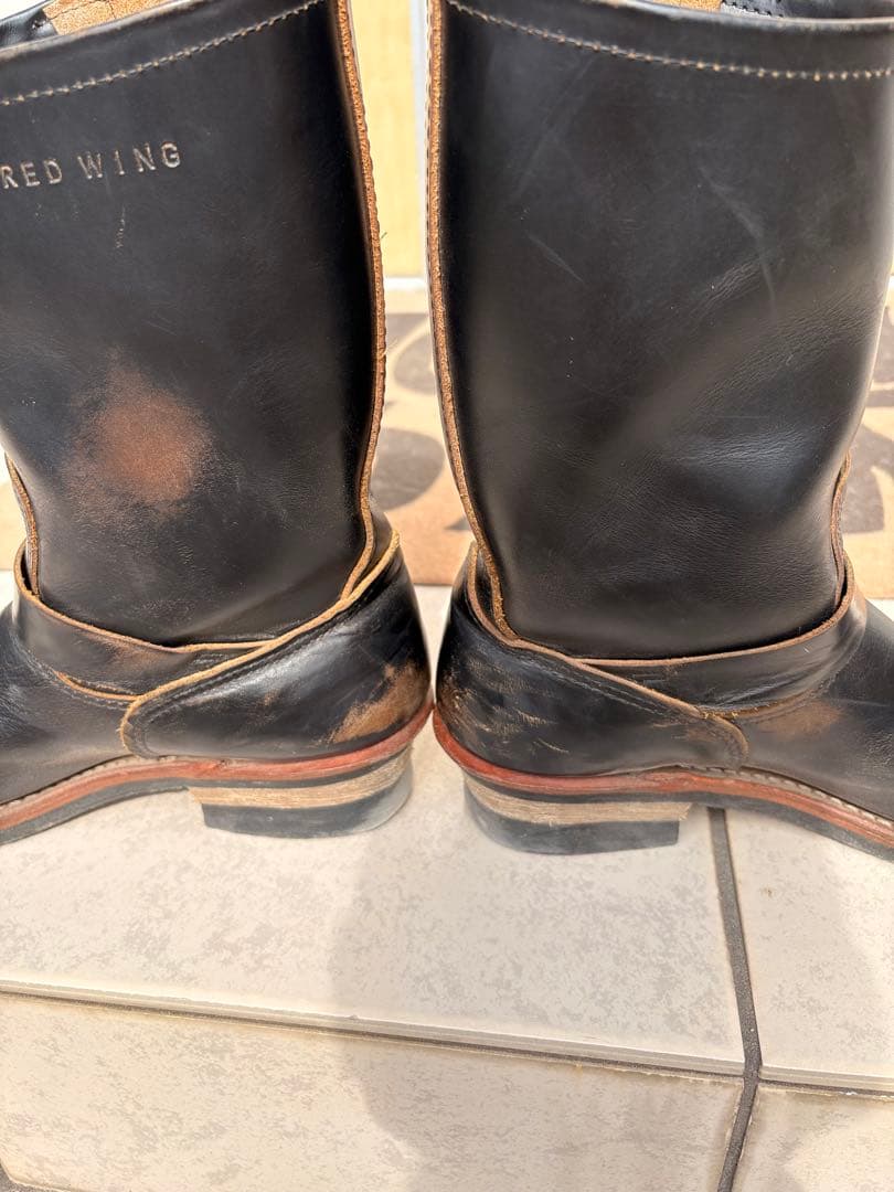RED WING エンジニアブーツ 9268 9D 茶心 レッドウィング