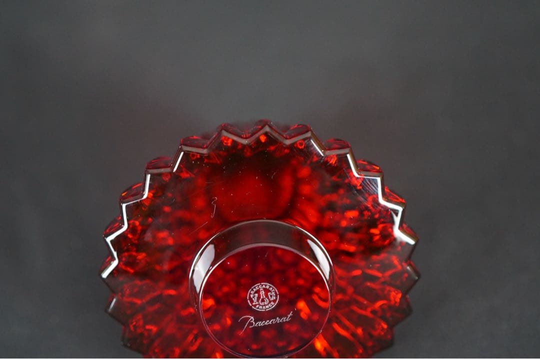 新品 バカラ クリスマスツリー エンチャンティングS 12cm レッド オブジェ