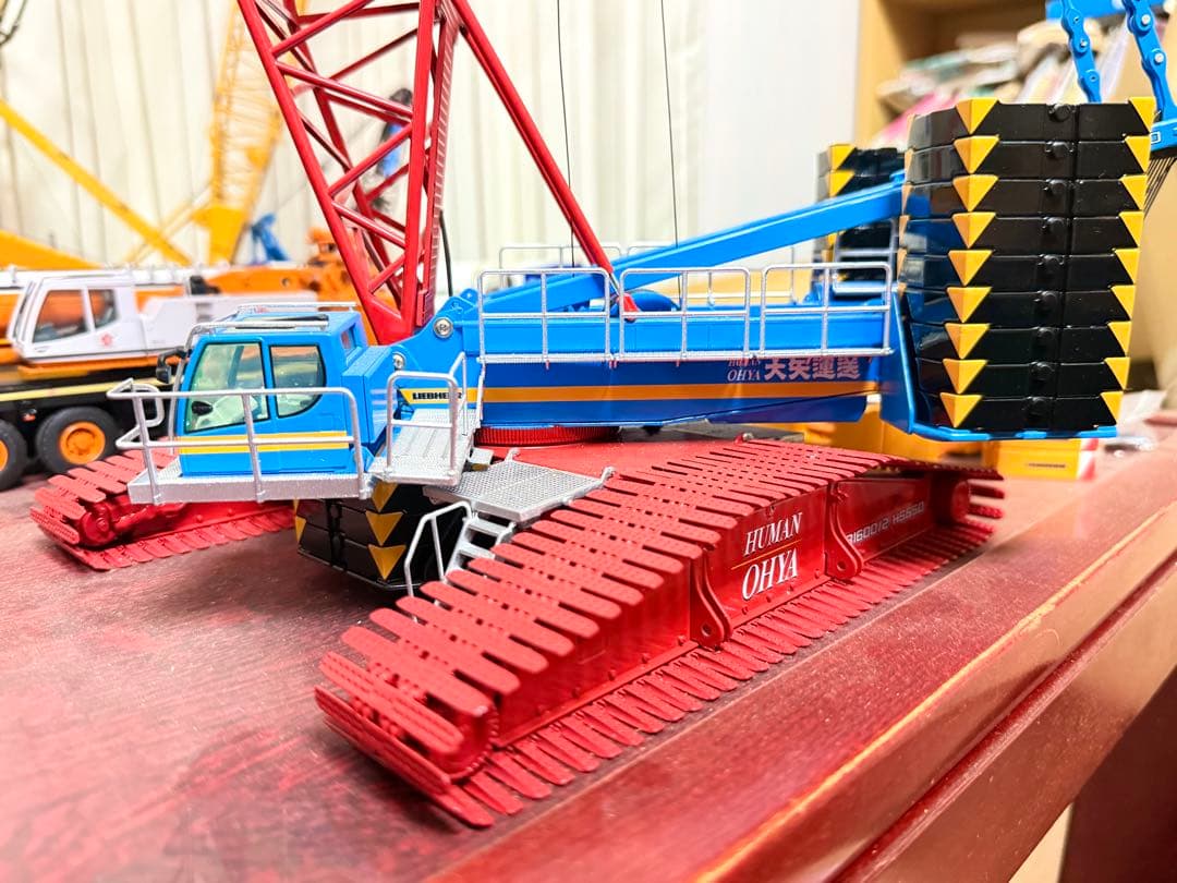 1/50 NZG LIEBHERR LR1600/2 HS650 大矢運送カラー