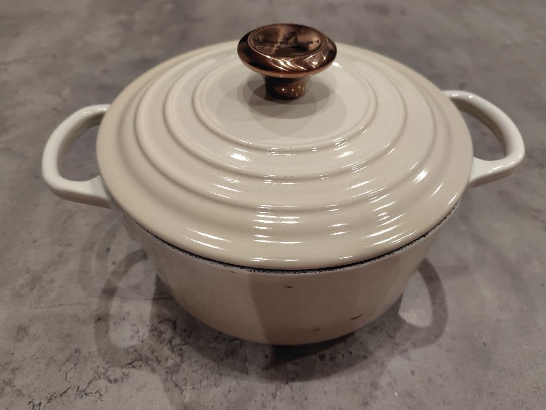 LE CREUSET メレンゲ 18cm 蓋付き