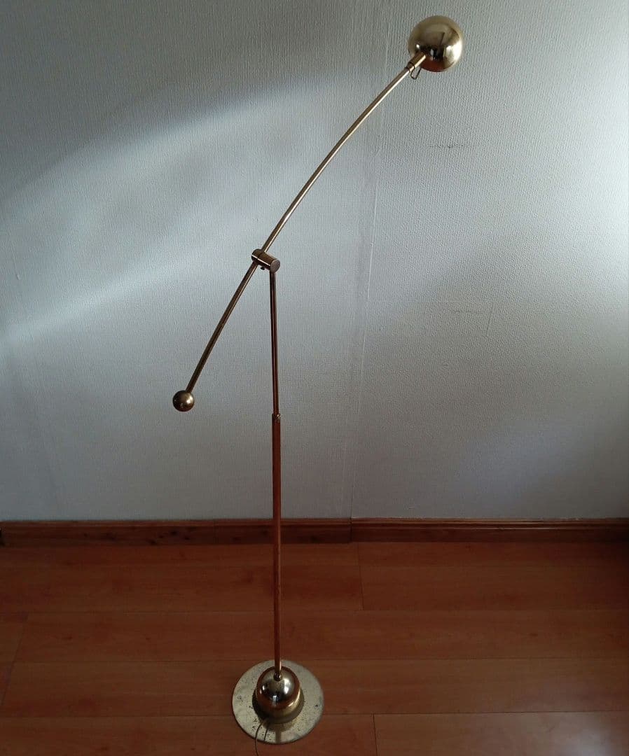 フロアランプ　レトロ　Leuchten　Fischer