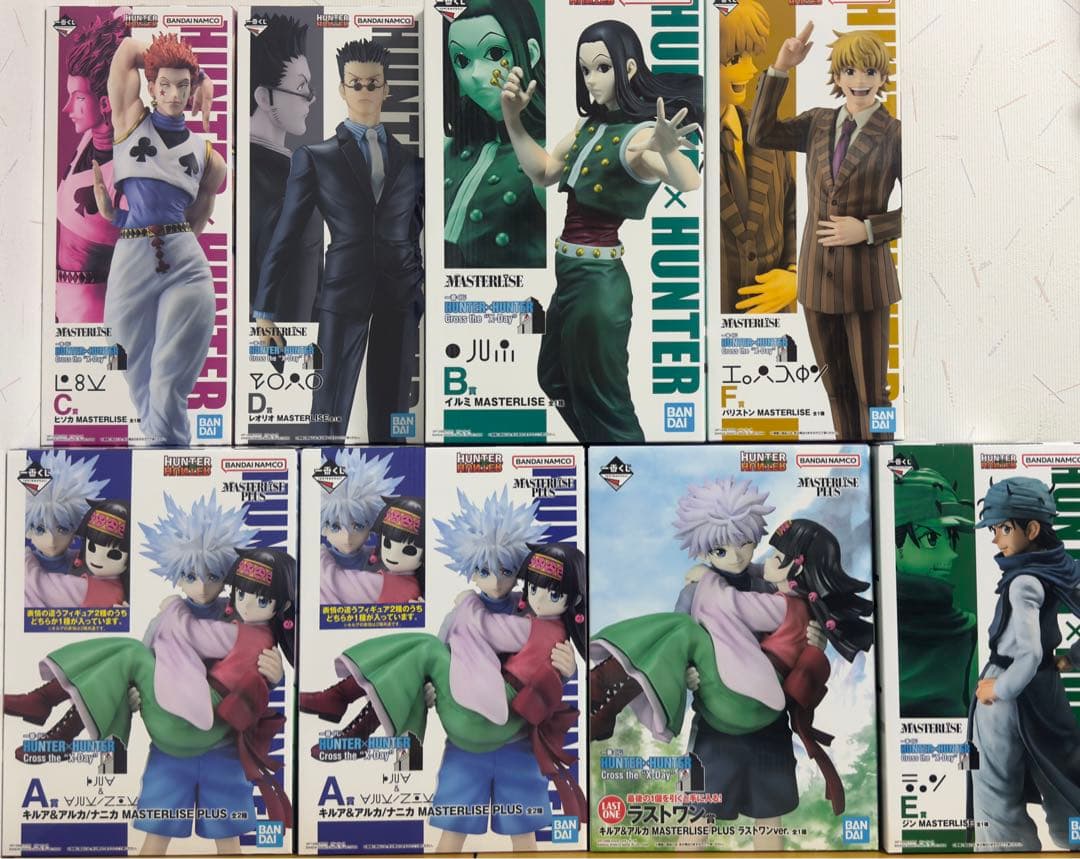 一番くじ HUNTER×HUNTER Cross the “X-Day” コンプ