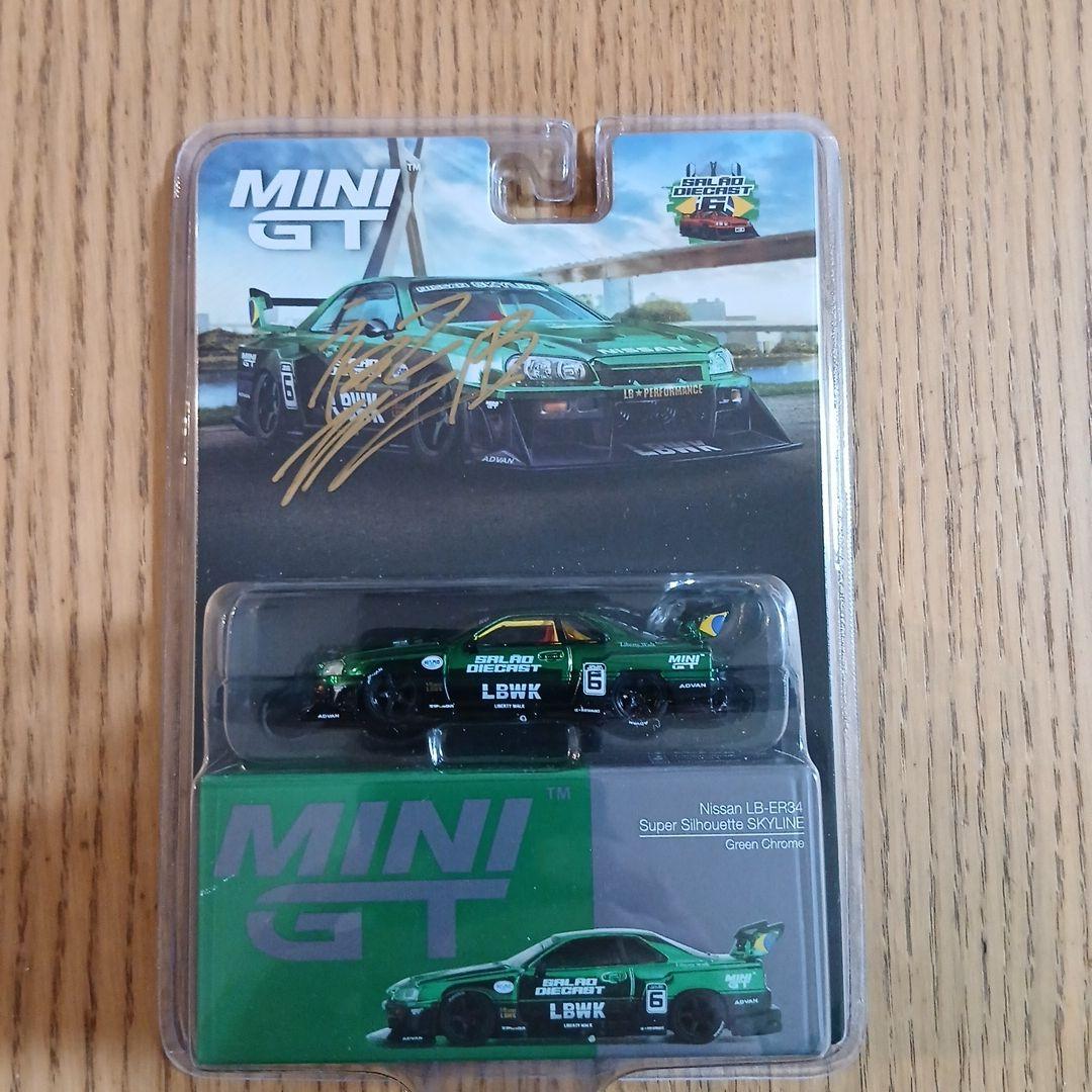 MINI GT Nissan LB-ER34 ダイキャストミニカー