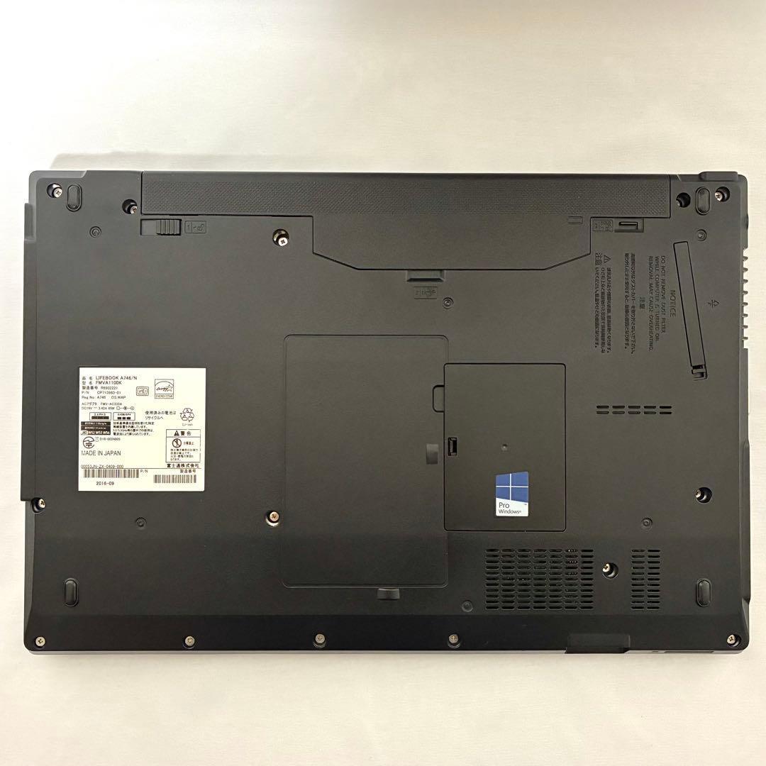 FUJITSU LIFEBOOK A746N SSD512 PC ノートパソコン