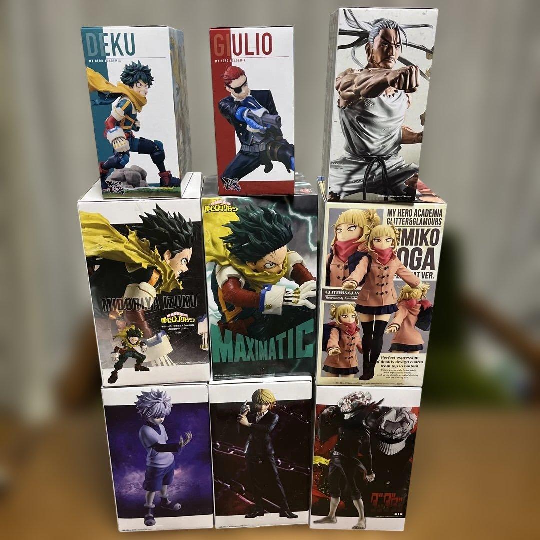 最新１月プライズフィギュア③少年ジャンプ系　まとめ売り　９点