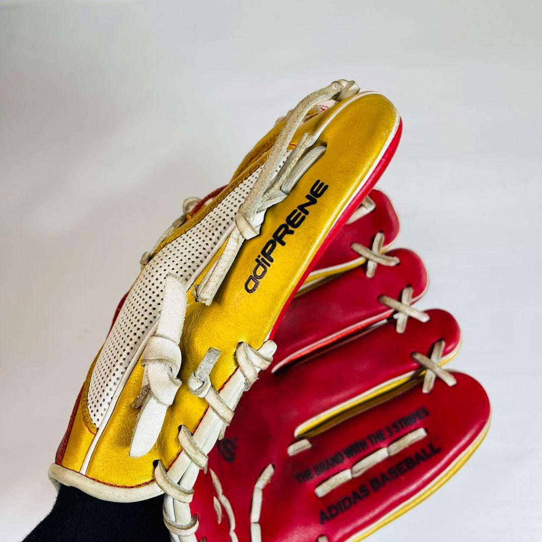 【限定モデル】アディダス DO878 軟式 グローブ メタリック adidas