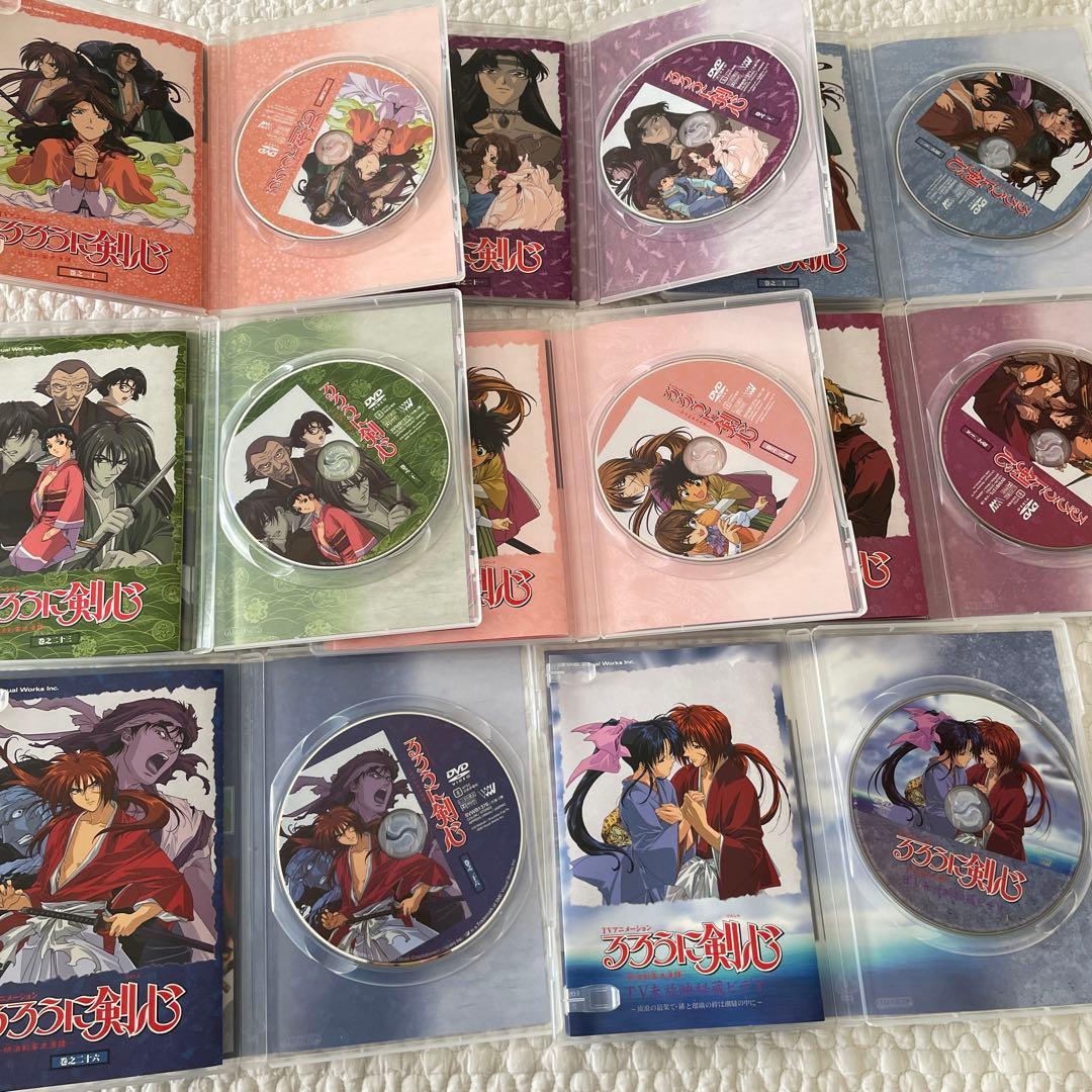 【disc美品】るろうに剣心 DVD BOX 1 2 3 セット