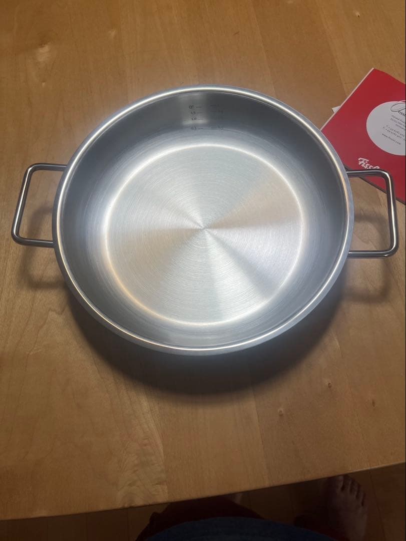 Fissler サーブパン　28cm ガラス蓋つき