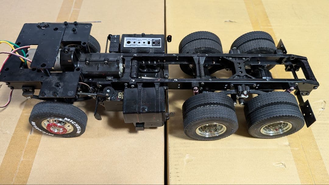 1/14 タミヤ スカニア 6×4 シャシ キャビン シャーシ MAN トラック