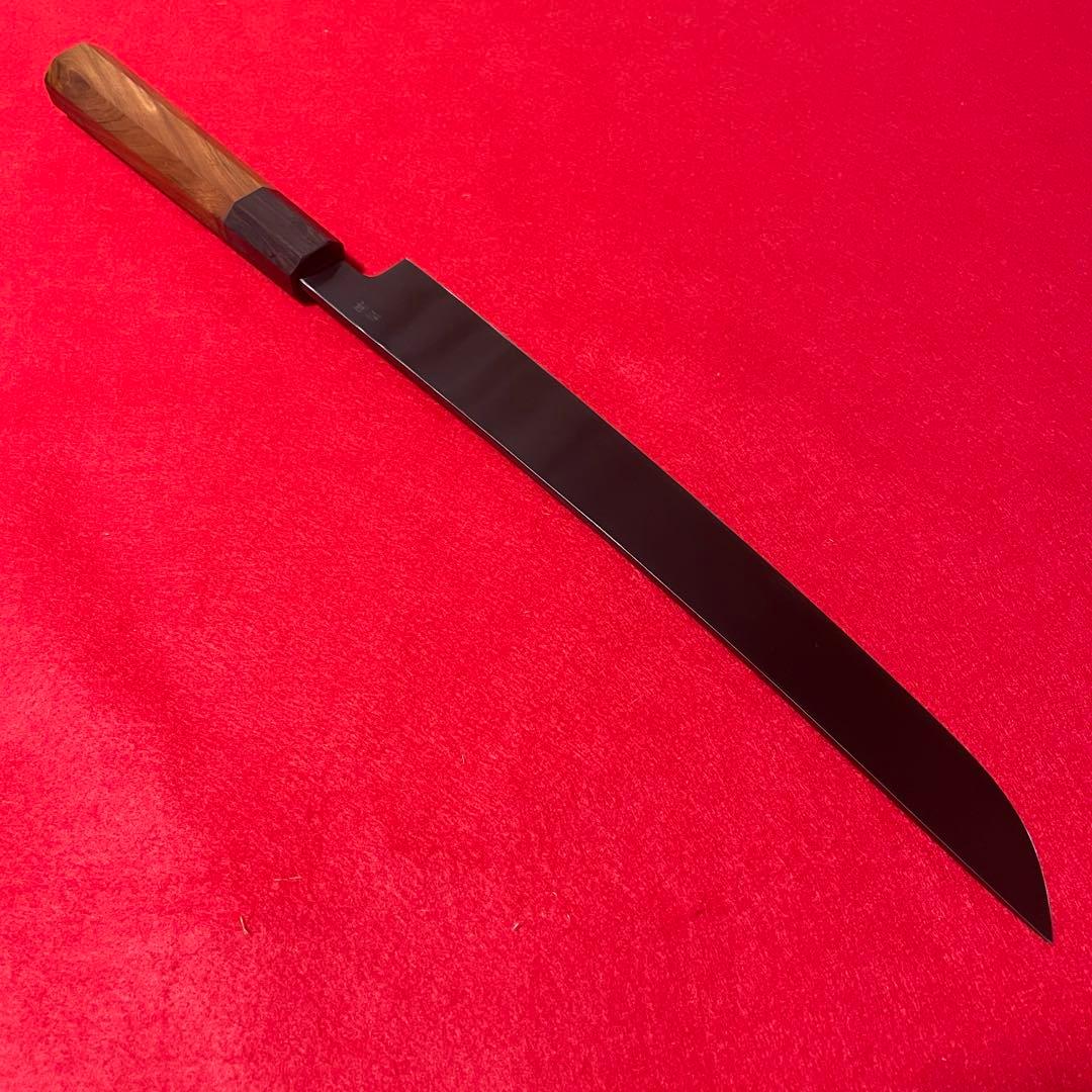 青鋼　先丸　285mm ブラックコート