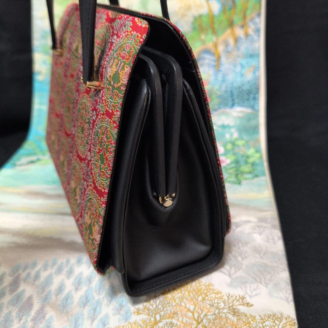 龍村美術織物　高級利休バック　 伝統的トートバッグ中古品　美品