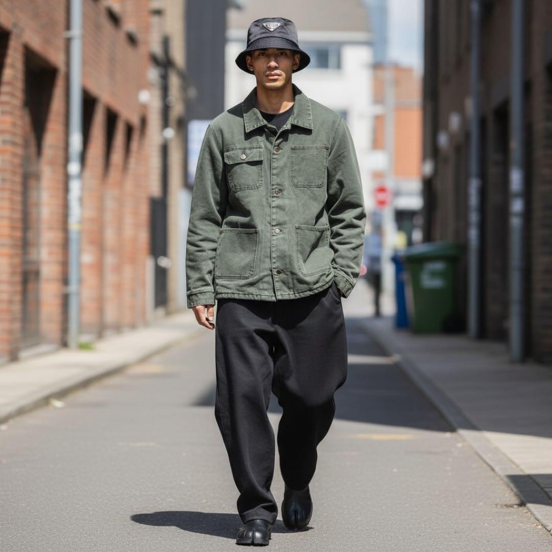 【w868】90s TOUGH DUCK ミシガンチョアコート ダック地 希少