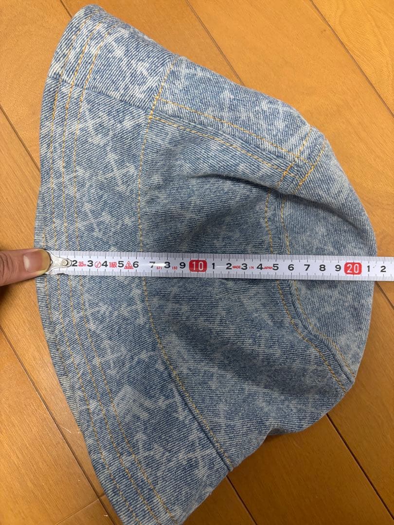 【早い者勝ち】Off-White デニムバケットハット　モノグラム
