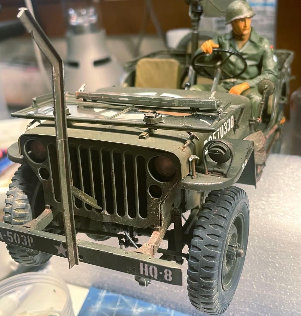 米陸軍 1/4トン 4X4 G503 ユーティリティトラック完成品
