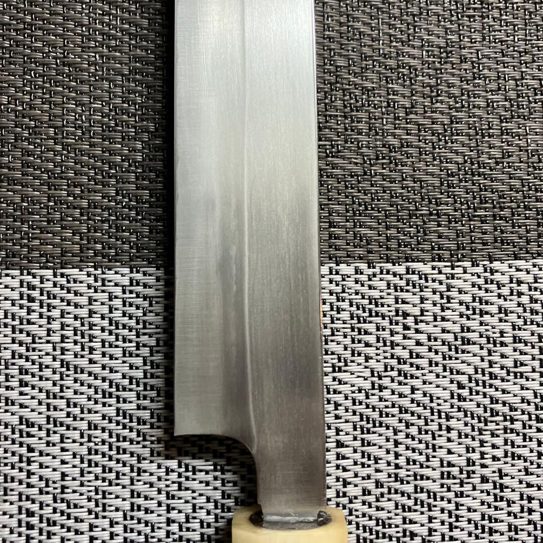 築地正本　フグ引き包丁　本焼　天然砥石で本刃付け済み❗️