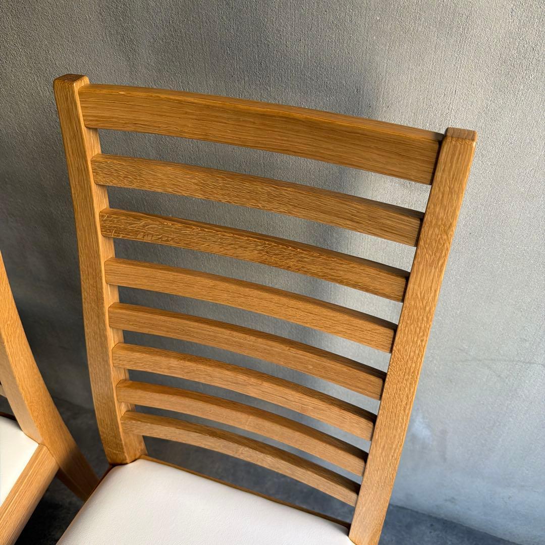 未使用品　秋田木工　ダイニングチェア　2脚セット