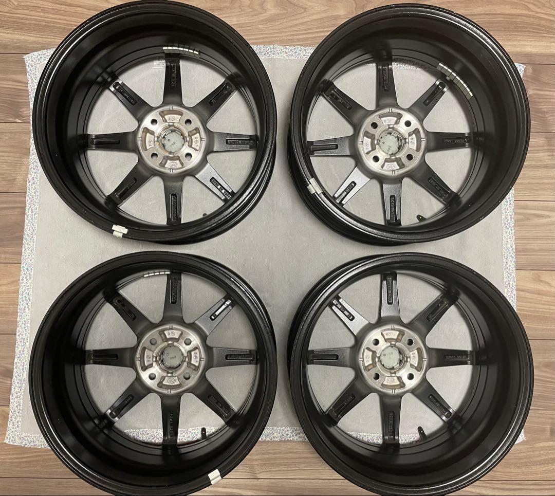 【ロッシ】Mazdaロードスター純正 ブラックメタリックホイール4本セット