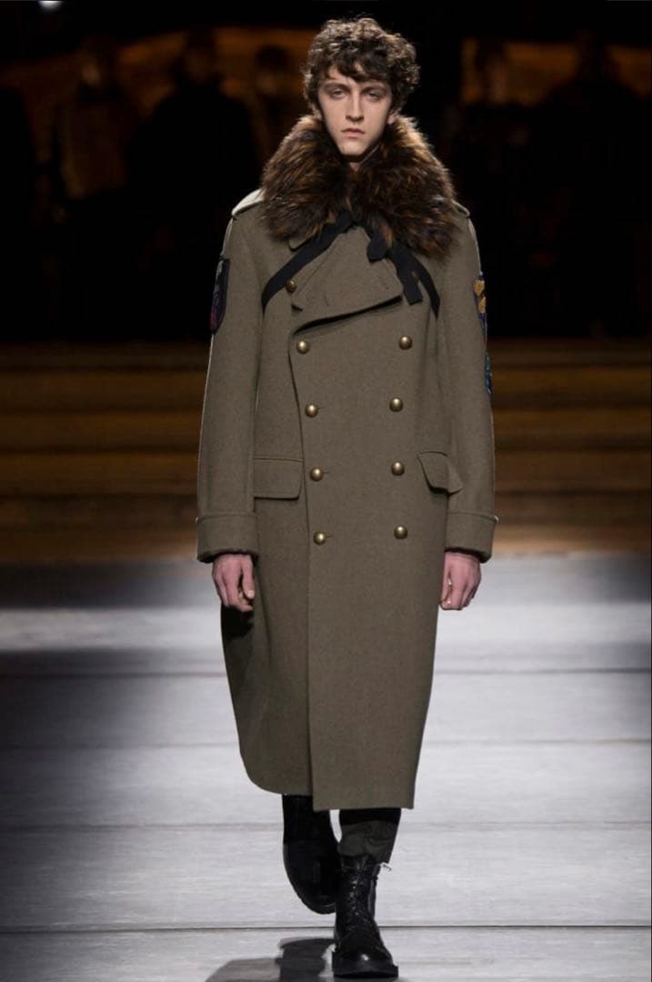 レア Dries Van Noten ファー ストール ドリスヴァンノッテン