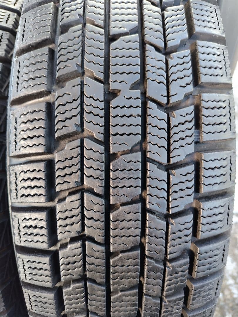 165/65R14【2/2】スタッドレスタイヤ、スチールホイール付、2本分割