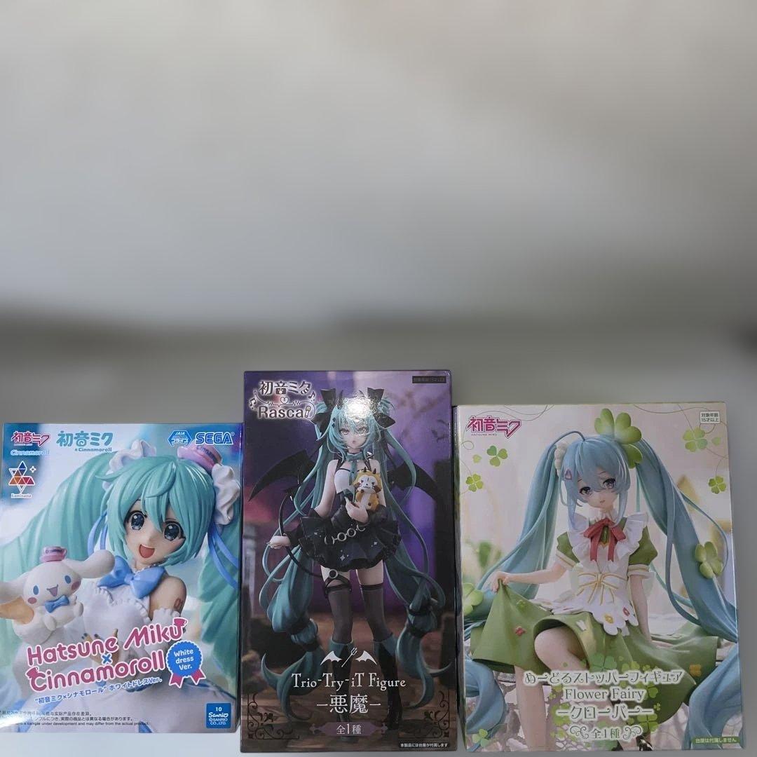 初音ミク フィギュア まとめ売り Trio-Try-iT悪魔 ぬーどるクローバー