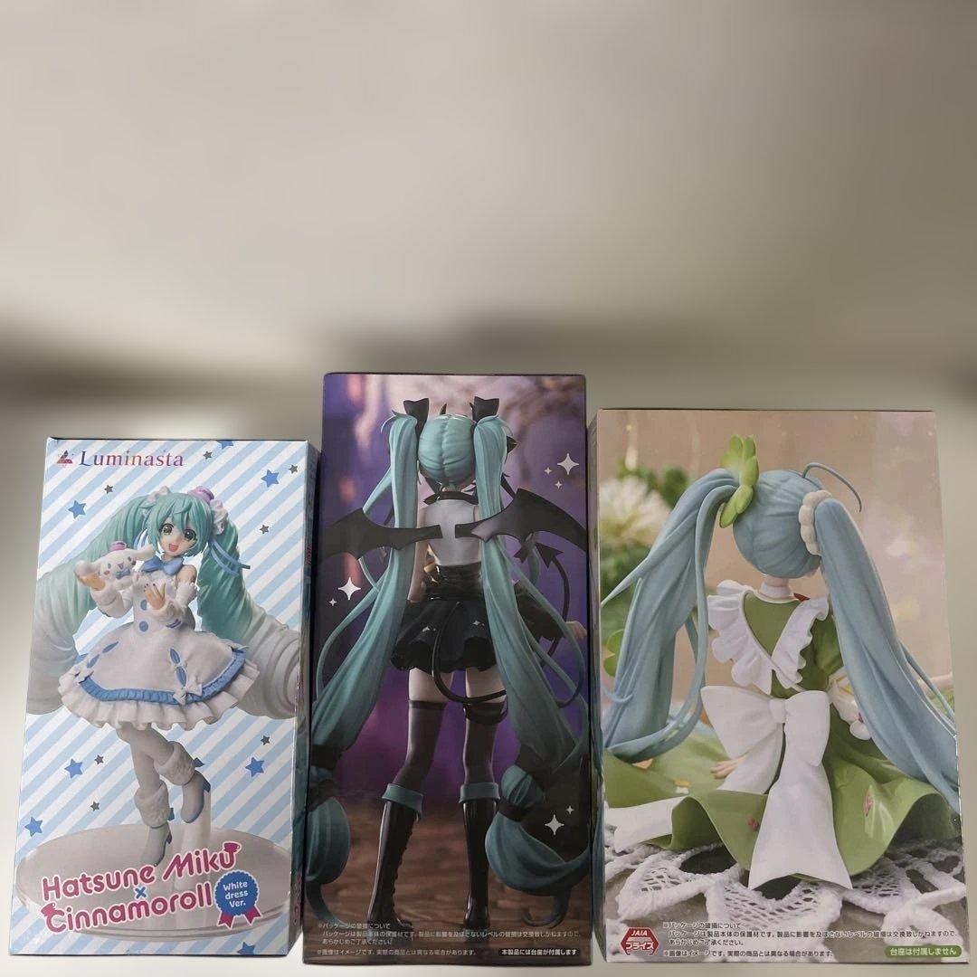 初音ミク フィギュア まとめ売り Trio-Try-iT悪魔 ぬーどるクローバー