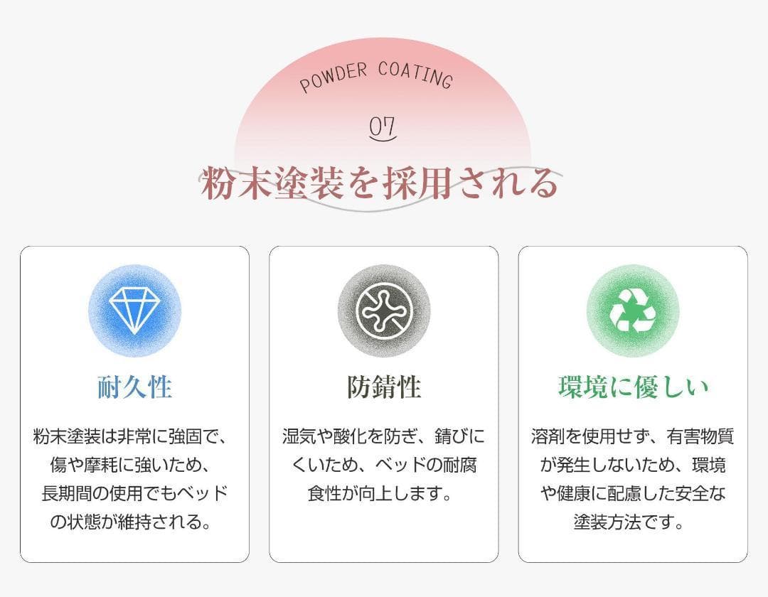 限定価格❣ロフトベッド シングル スチールネット付き 移動型デスク付き 北欧風
