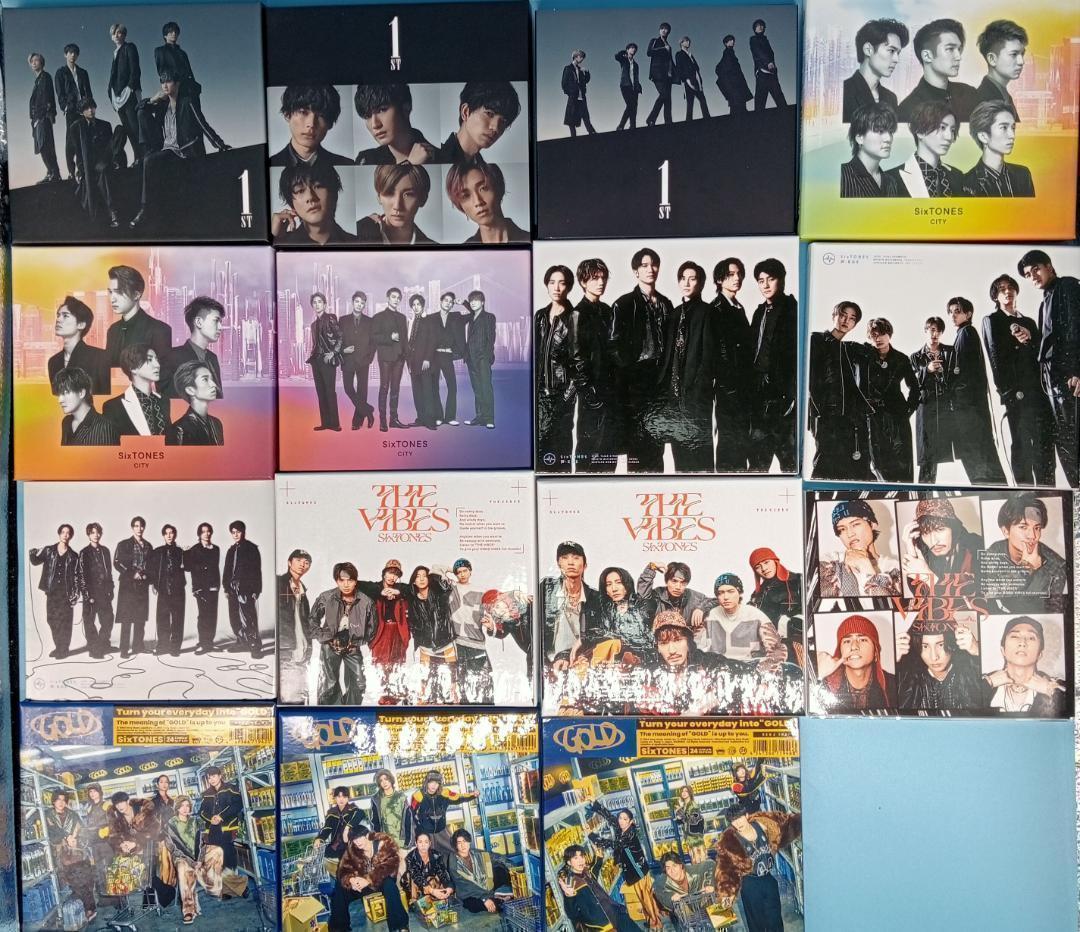 最終価格　特典あり SixTONES　CD　全アルバム　全シングル　ストーンズ