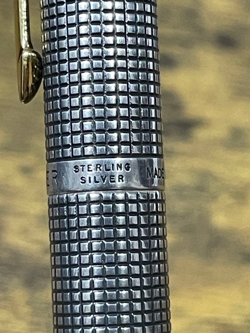 PARKER 75 初代　スターリングシルバー　字幅67 万年筆　　パーカー