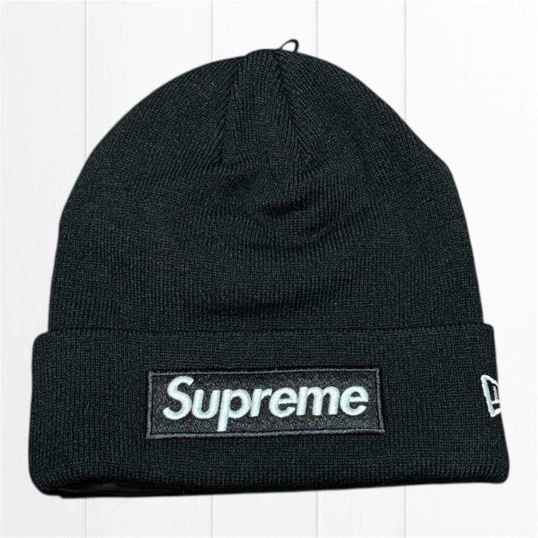 HIROMUSupreme×New Era Box Logo Beanie