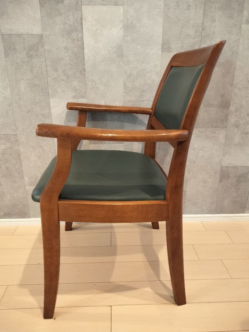 飛騨家具 シラカワ shirakawa アーム付きダイニングチェア 椅子