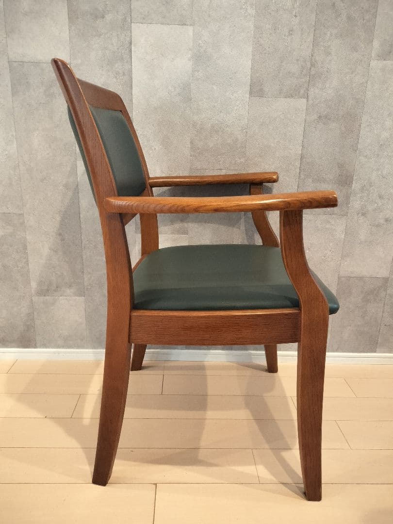 飛騨家具 シラカワ shirakawa アーム付きダイニングチェア 椅子