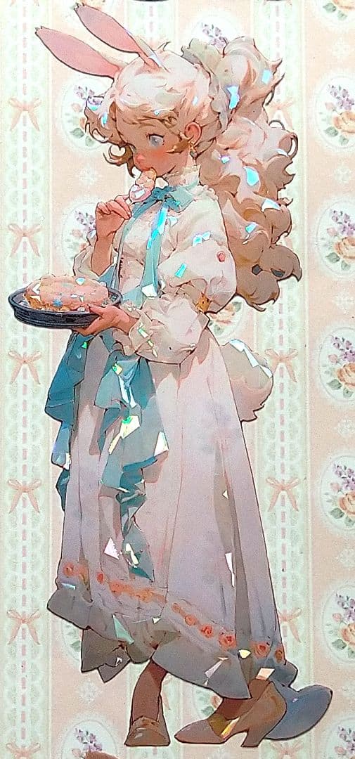 のこり１✩廃盤品✩J679＃宠物女孩(贝壳光)梦游切売り海外人物女の子AIマステ