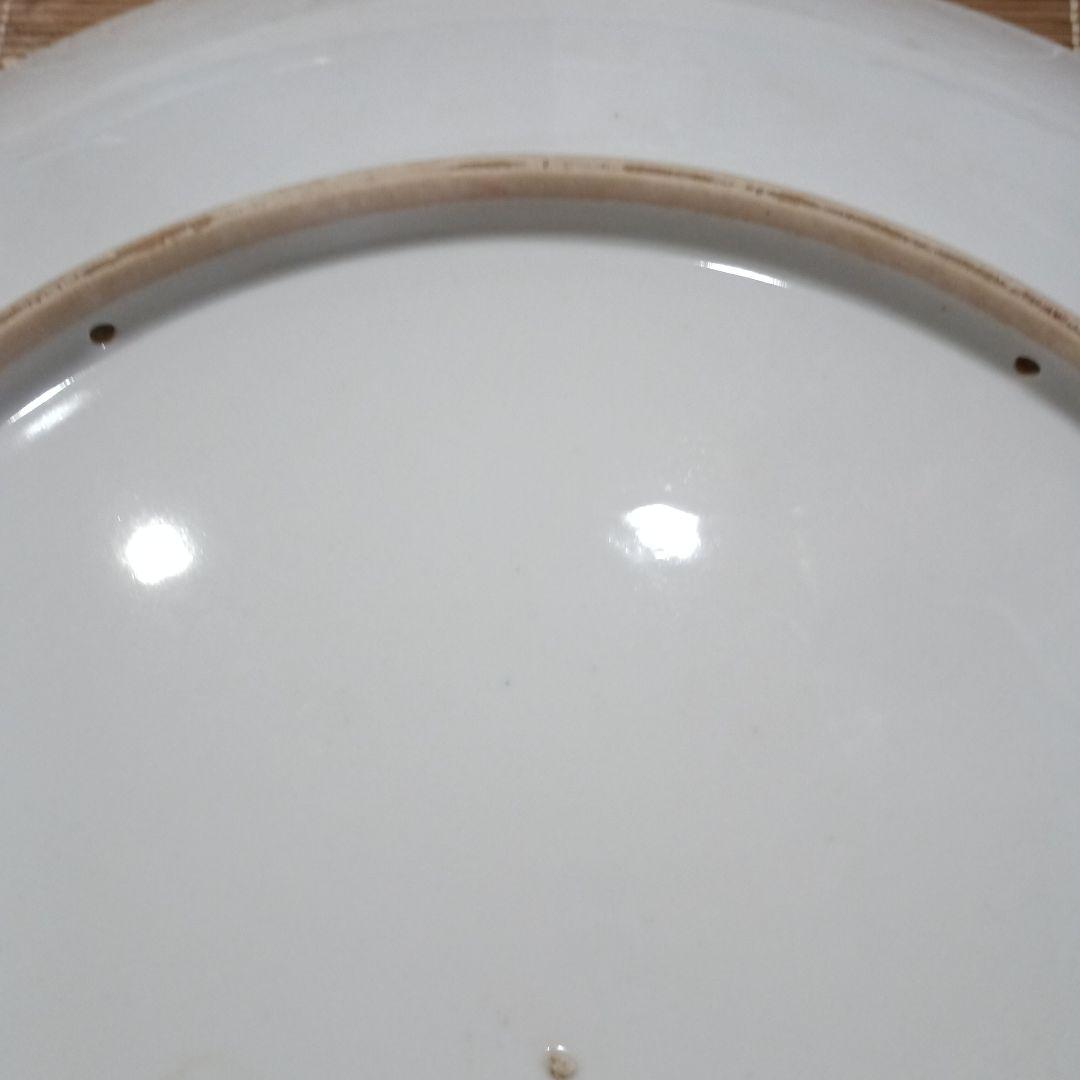 花柄金縁陶磁器皿