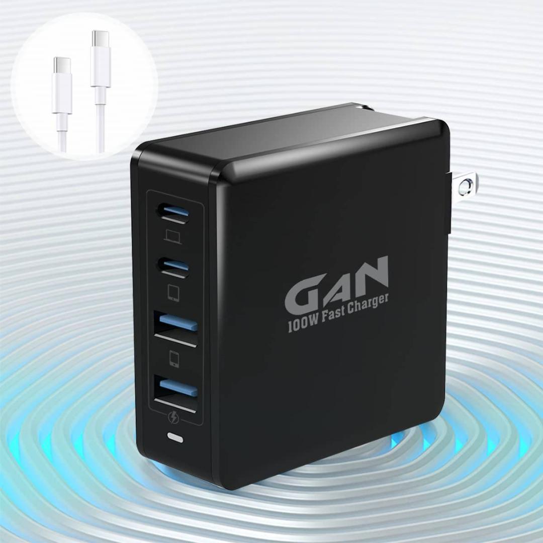 超小型 急速充電器 幅広い互換性 Type-Cケーブル付属