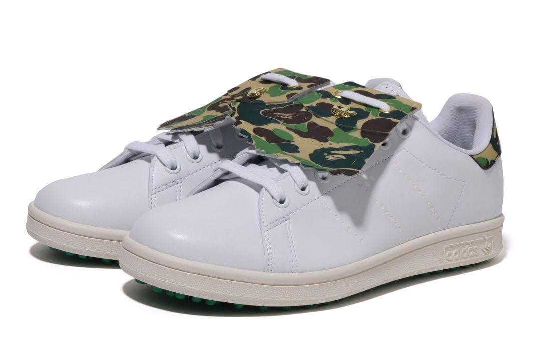 新品未使用 BAPE×ADIDAS スタンスミスゴルフ　アディダス 26.5