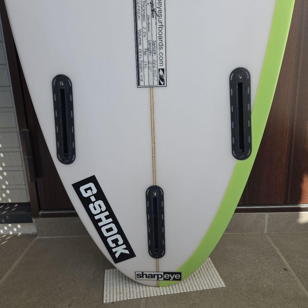 五十嵐カノア本人使用シャープアイサーフボード