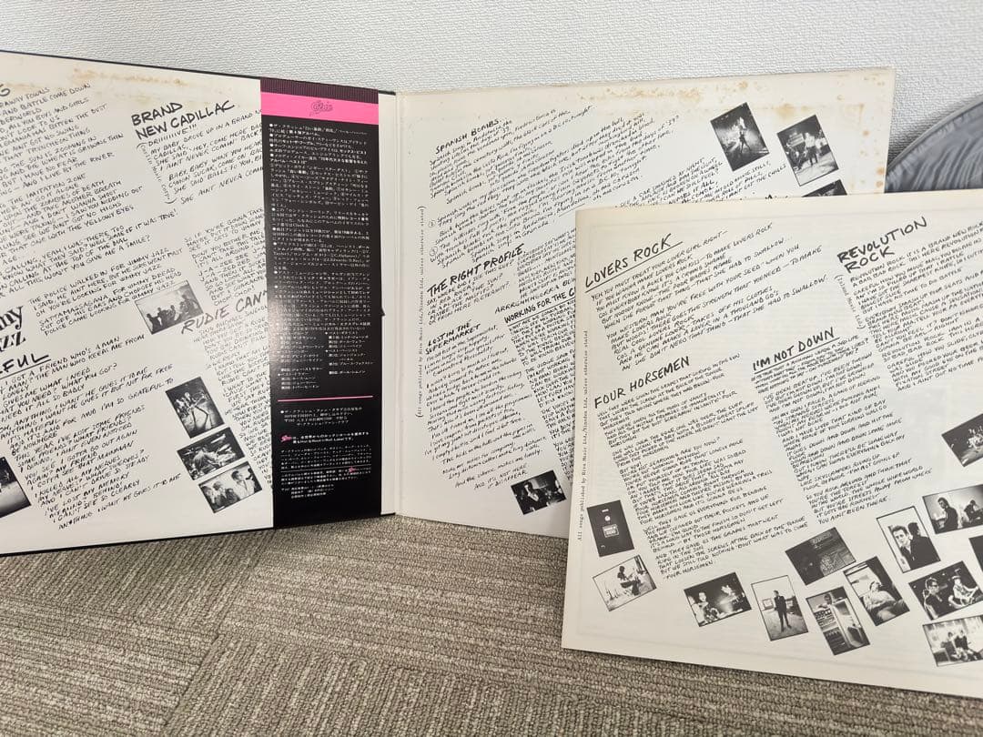 国内盤LP The Clash クラッシュ ロンドンコーリング 帯付き