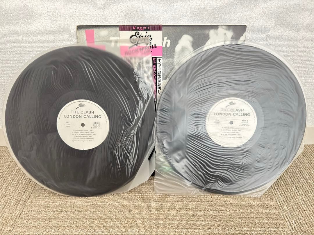 国内盤LP The Clash クラッシュ ロンドンコーリング 帯付き