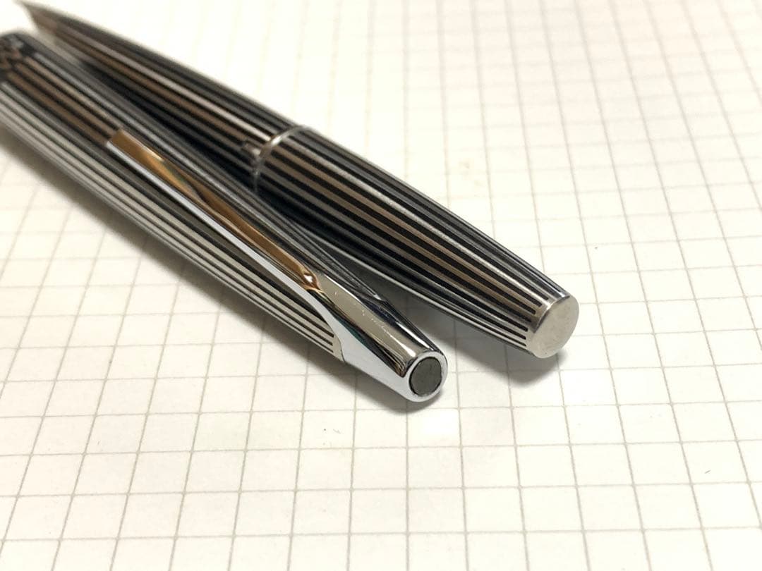 PILOT パイロット　ミュー　μ ストライプ　一体型　蝕刻