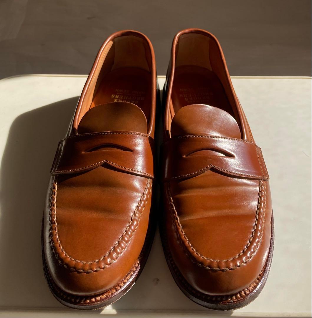 ALDEN×BROOKSBROTHERS ウイスキー コードバン　26.5
