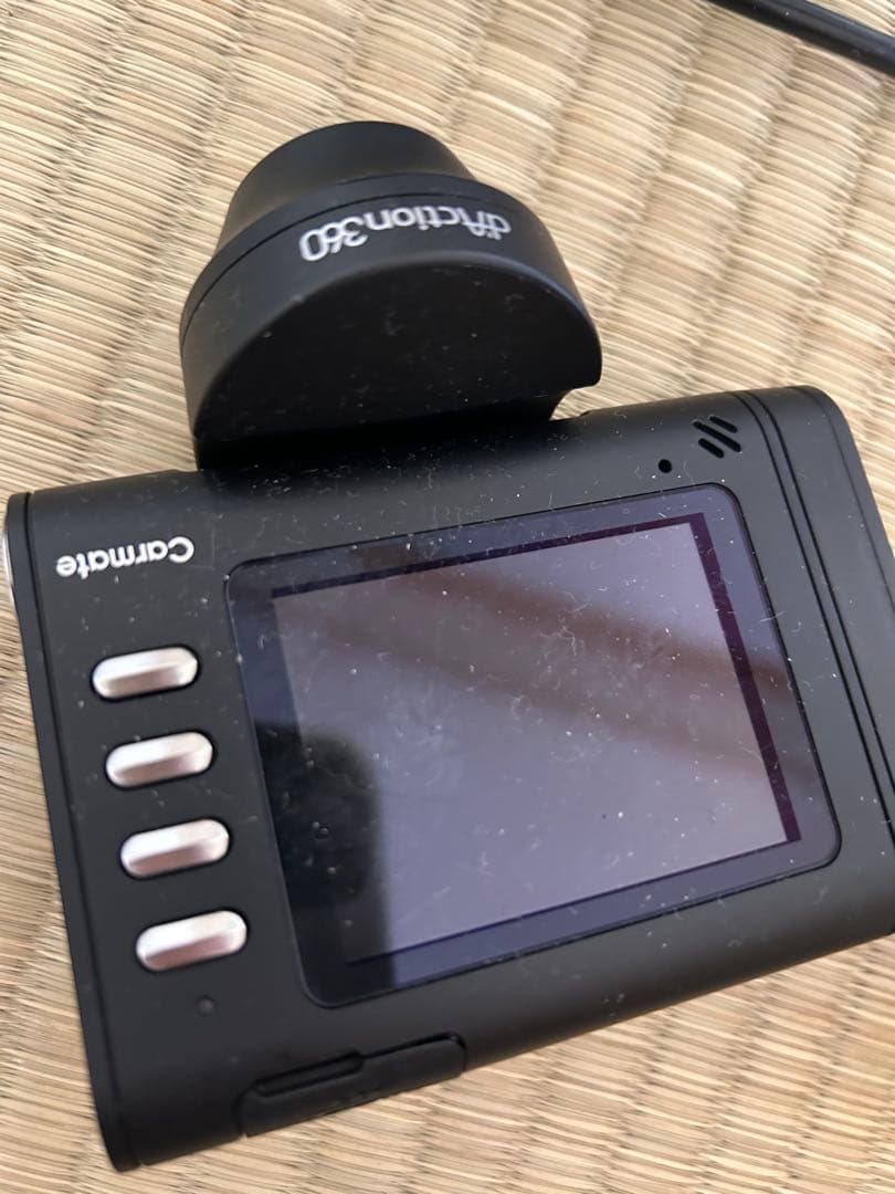 【大特価ドラレコ】カーメイト DC3600R 前後カメラ