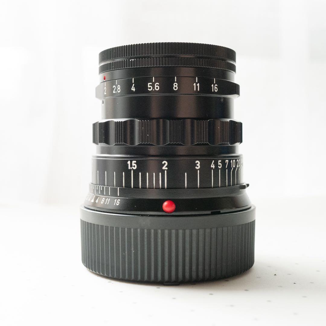 leica summicron 50mm rigid 前期 後塗ブラックペイント