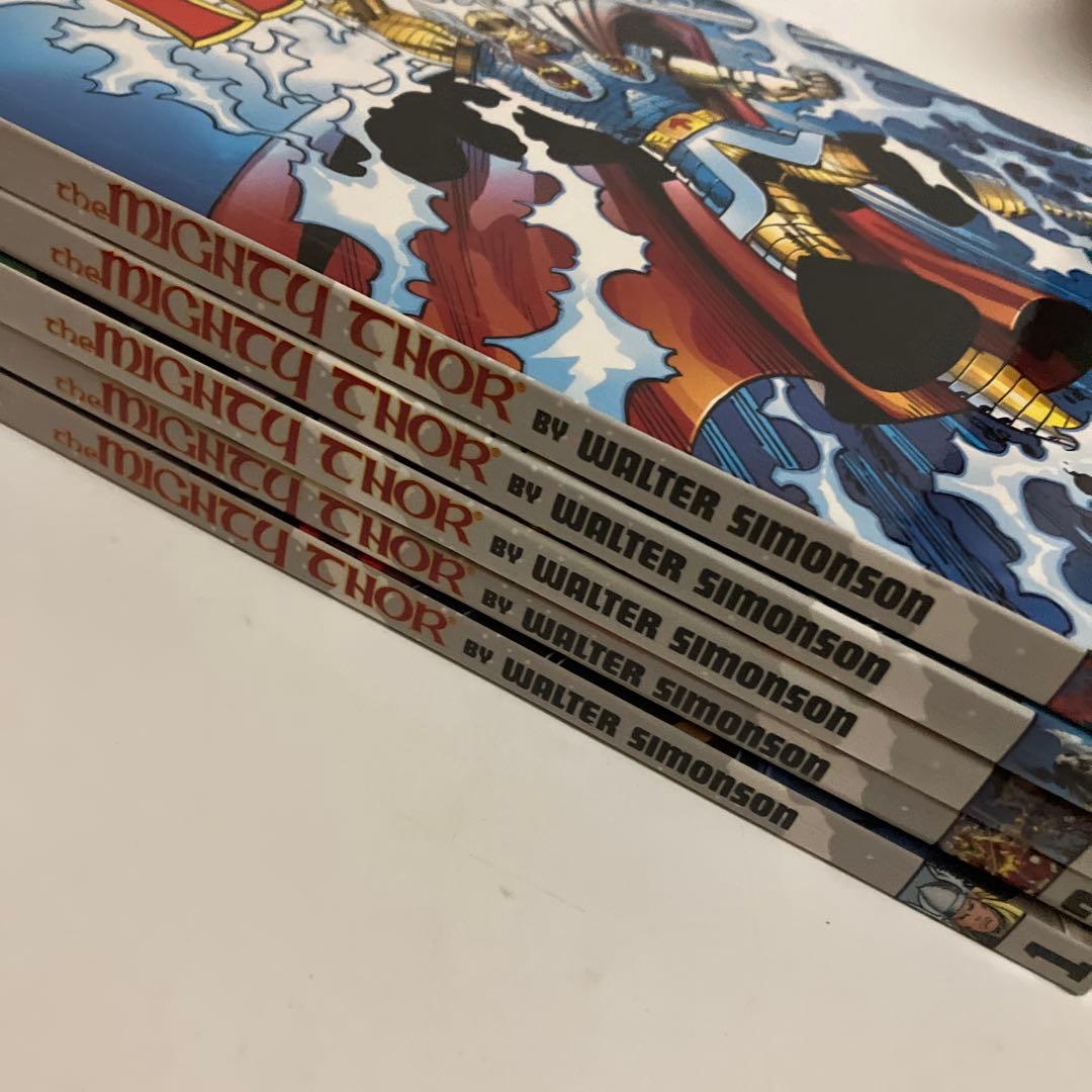 アメコミ　マイティ・ソー　The MIGHTY THOR　1〜5巻セット　英語版