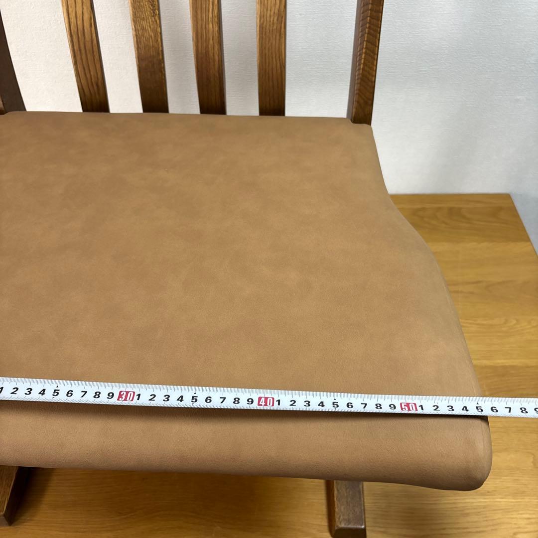 イバタインテリア　ダイニングチェア 飛騨の家具 飛騨古川　日本製 和風　レザー