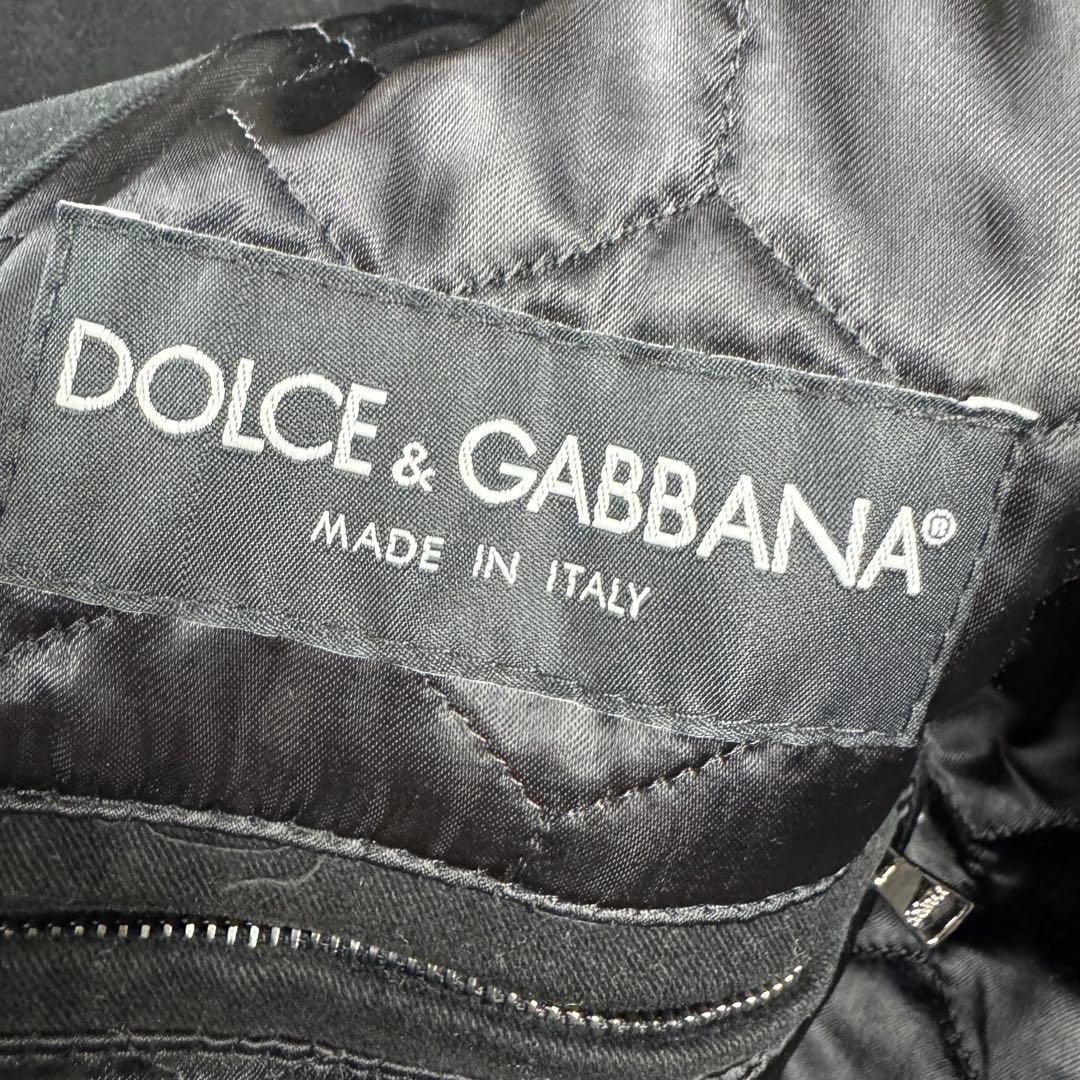 DOLCE&GABBANA コート Pコート ダブルブレスト ブラック
